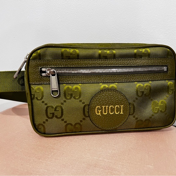 Gucci Off The Grid Adjustable Green Belt Bag - Picture 3 of 7